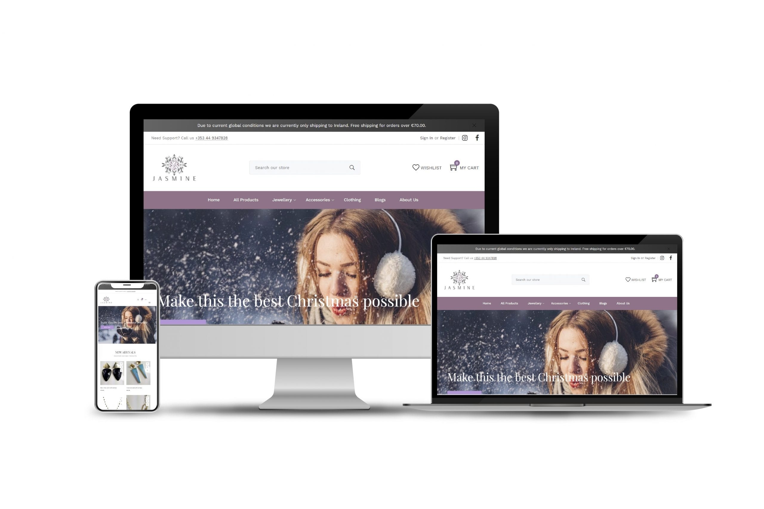 Jasmine website portfolio